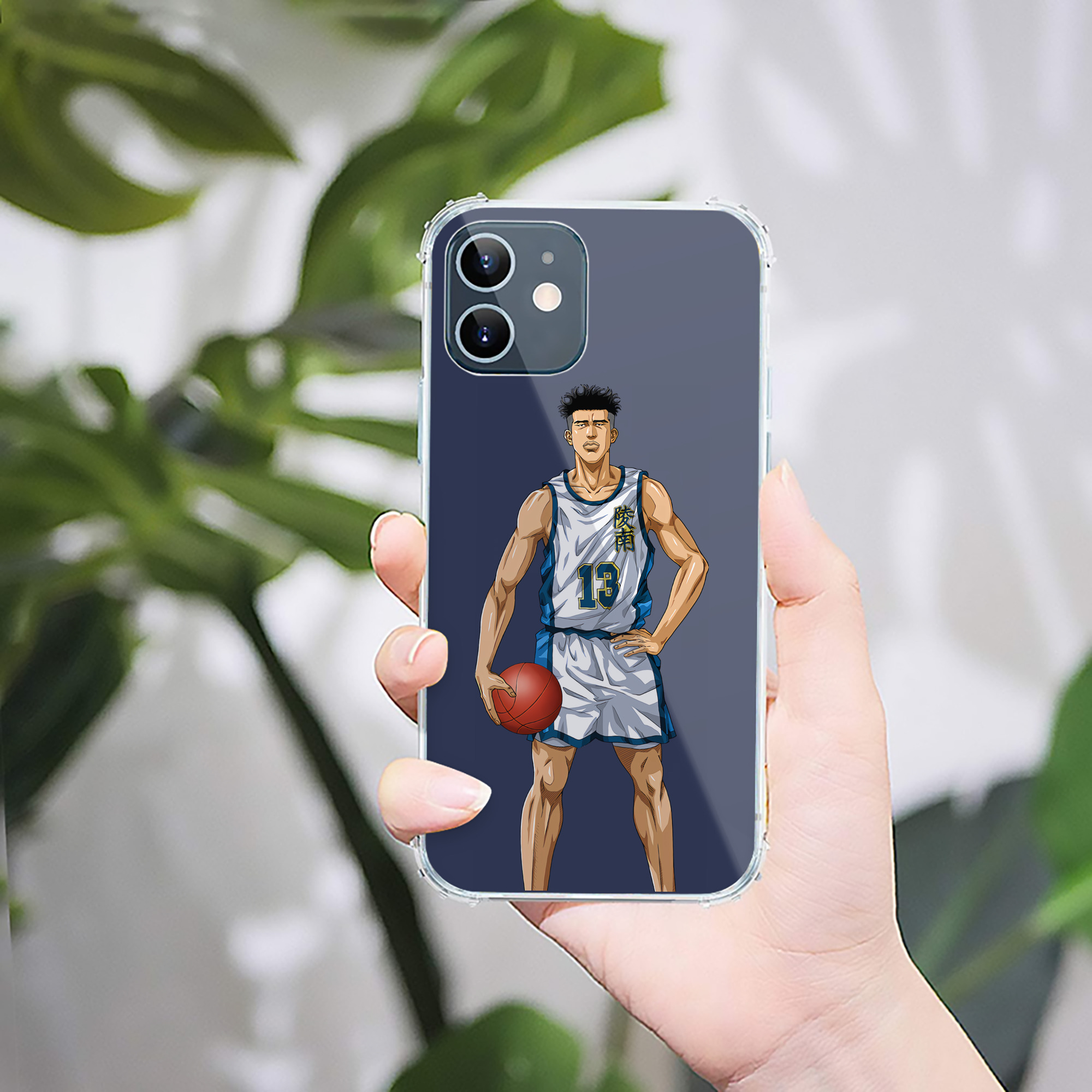 （画像用） SLAM DUNK／スラムダンク 【iPhone 12シリーズ対応】透明スマホケース（クリアソフトケース）